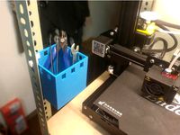 Angle steel hanging box