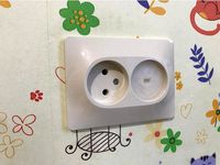 AC socket child protection