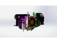 CR-10 Upgrade Shroud with Larger Part Fan and BLTouch Built In!