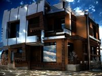 Villa 3D Model