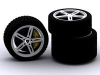 Wheel 3D Model