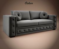 Asnaghi TimelessSofa 2seater Oskar 3D Model