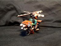 Ork kopta deffkopta and pilot, multipart kit