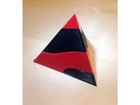 Tetrahedron Screw Puzzle (higher resolution)