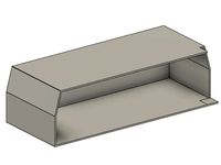 HP OfficeJet 100 MFP175nw Main Paper Tray Cover / Enclosure