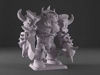 HeroQuest - Orc BlackrockBrute remix