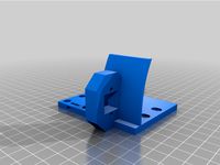 Prusa Bowden X Carriage - fixed bltouch - 40x40 Noctua