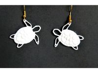 Turtle earrings