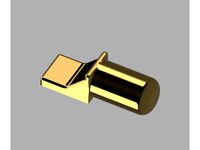 Book Shelf Peg Nub Pin