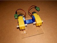 Motor Mount for SunFounder Smart Video Car Kit