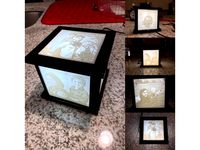Lithophane Box w/Rotating Base