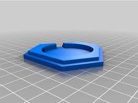Improved base for Greek Meander lamp (80% scale)