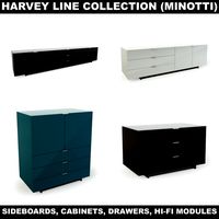 Harvey Line Collection 3D Model