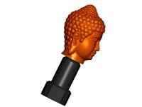 Buddha Tire Valve Stem Cap - Automotive Schrader