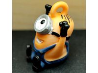 Happy Minion key chain