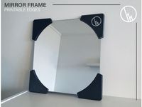 MIRROR FRAME (PRINTABLE EDGES)