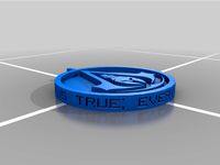 Assassin's Creed Odyssey logo with motto medallion