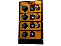 Synthesizer filter module panel