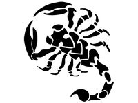 Scorpion Stencil 4