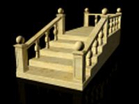 Stairs 3D Model