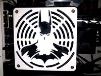BatFan!!  Batman 120mm Fan Grill! by scootnfast