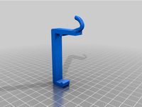 Cubicle key hook