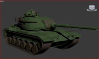 TankM60 3D Model