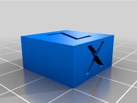 Smaller XYZ Calibration Cube