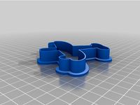 Airplane cookie cutter top
