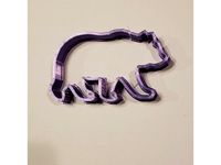 Mama bear cookie cutter