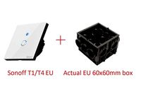 Sonoff T1 T4 EU mounting box adapter (Helia Q-range?)