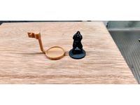 Miniature number stand