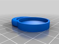 Tile Sticker holder for a Keychain / Keys