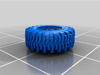 Gaslands Super Swamper Wheel+Tire 13mm