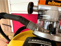 Triton router vacuum adapter