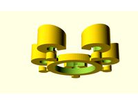 Bowling ball Stand for Cleaning