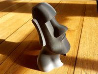 Hamster tunnel tube Moai Easter island head rat mice mouse toy