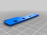 Back Plate for HackRF One TCXO sleeve case (Light)