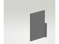 fridge magnet pen and paper holder