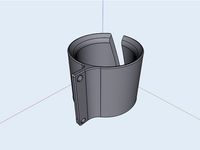 Extruder mount cable guide