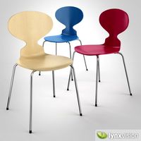 The Ant Chair by Fritz Hansen 3D Model