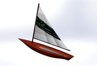 Sail Boat 3D Model