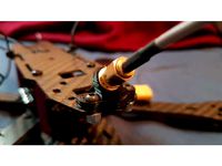 Antenna mount for race drone Realacc X4R X5R X6R