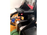 Ender 3 Filament runout sensor and guide with bearing