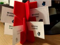 Fancy stackable Card Holder