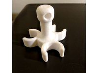 Juggling clubs holder clip