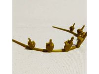 Middle finger diadem (nosupport)
