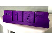 Perpetual calendar Cubes