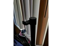 Headphone stand for top of pole