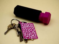 Maze/Labyrinth Gift Box Solution Key Chain by wstein